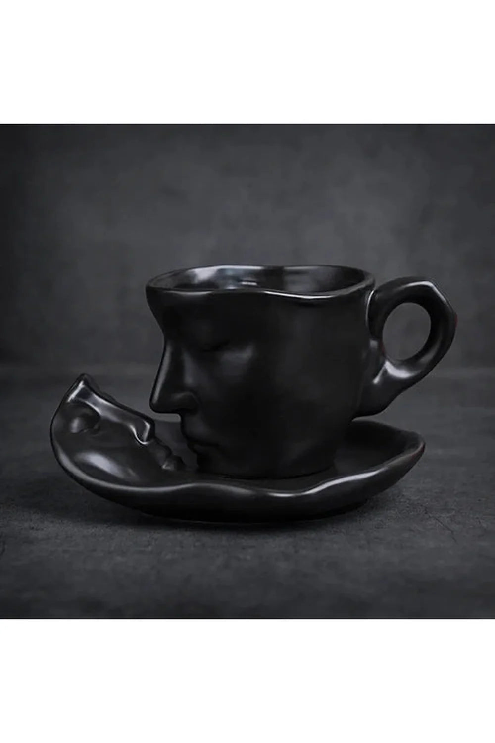 Skulptur Par Kaffeekopper Sett