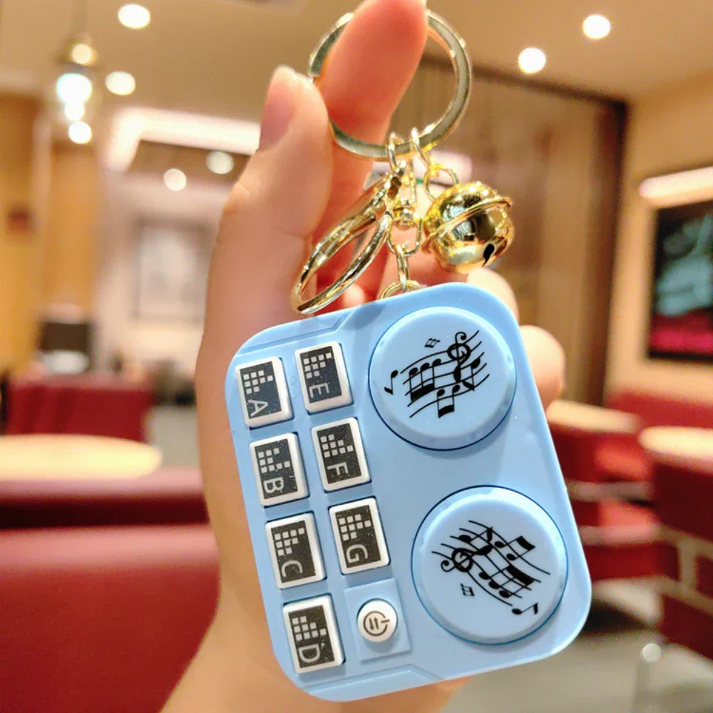 Norvo | Mini DJ Platespiller Leketøy Nøkkelring