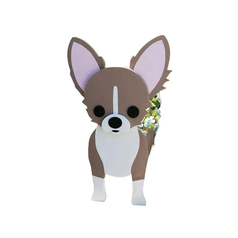 Norvo | Blomsterpotte - Pawsome - Hund Plantebeholder - Ulike Raser