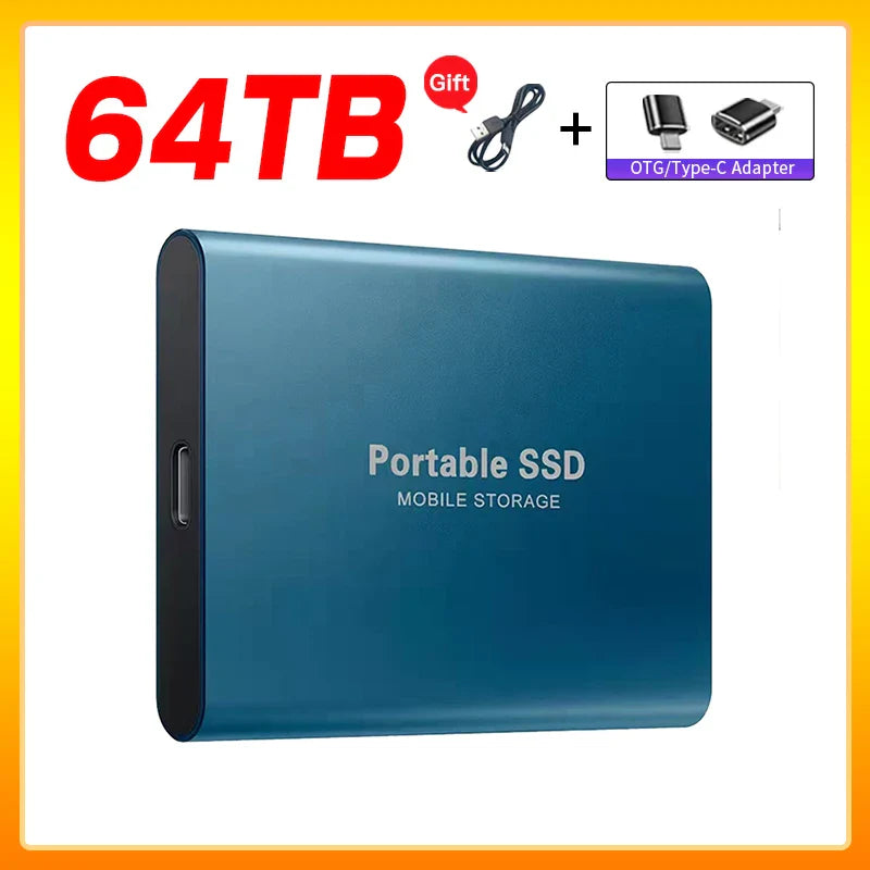 Norvo | Høyhastighets Ekstern Solid State Drive 1TB Bærbar Ekstern Harddisk ssd 2TB Ekstern harddisk ssd harddisk For Laptop Mac