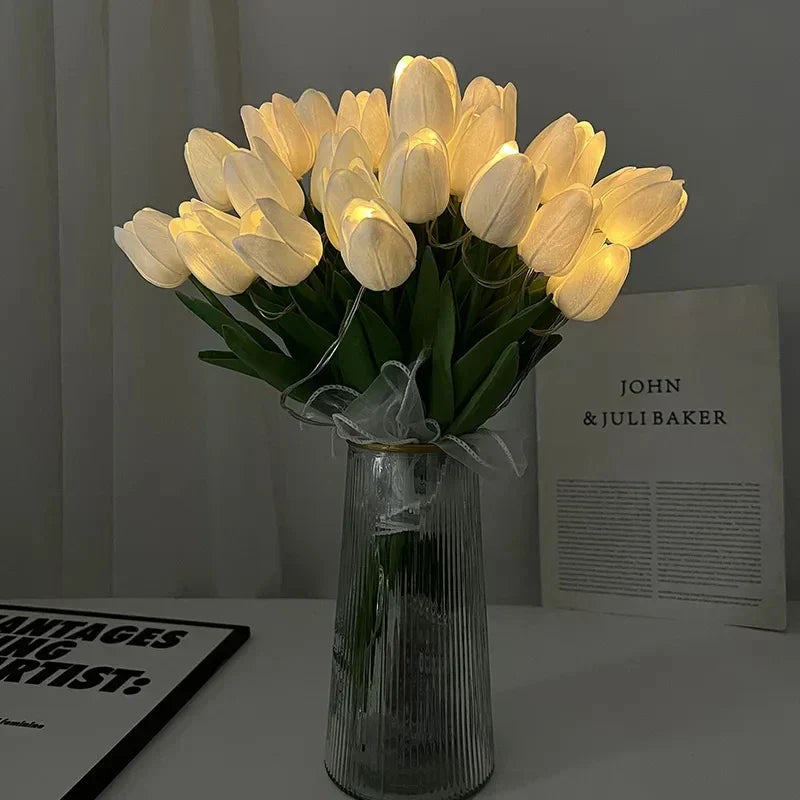 Norvo | TulipGlow - Bærbar LED Tulipan Nattlampe