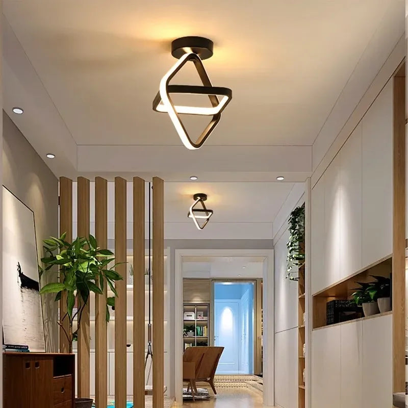 Lumineo Duo - Moderne LED Taklampe med 2 Ringer