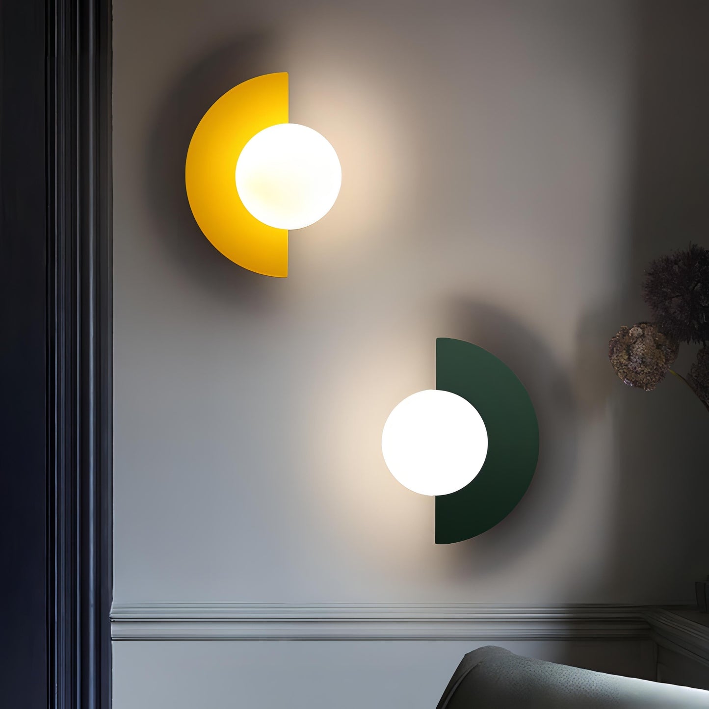 Everest Nordic – Stilig Vegglampe i 6 Skandinaviske Farger