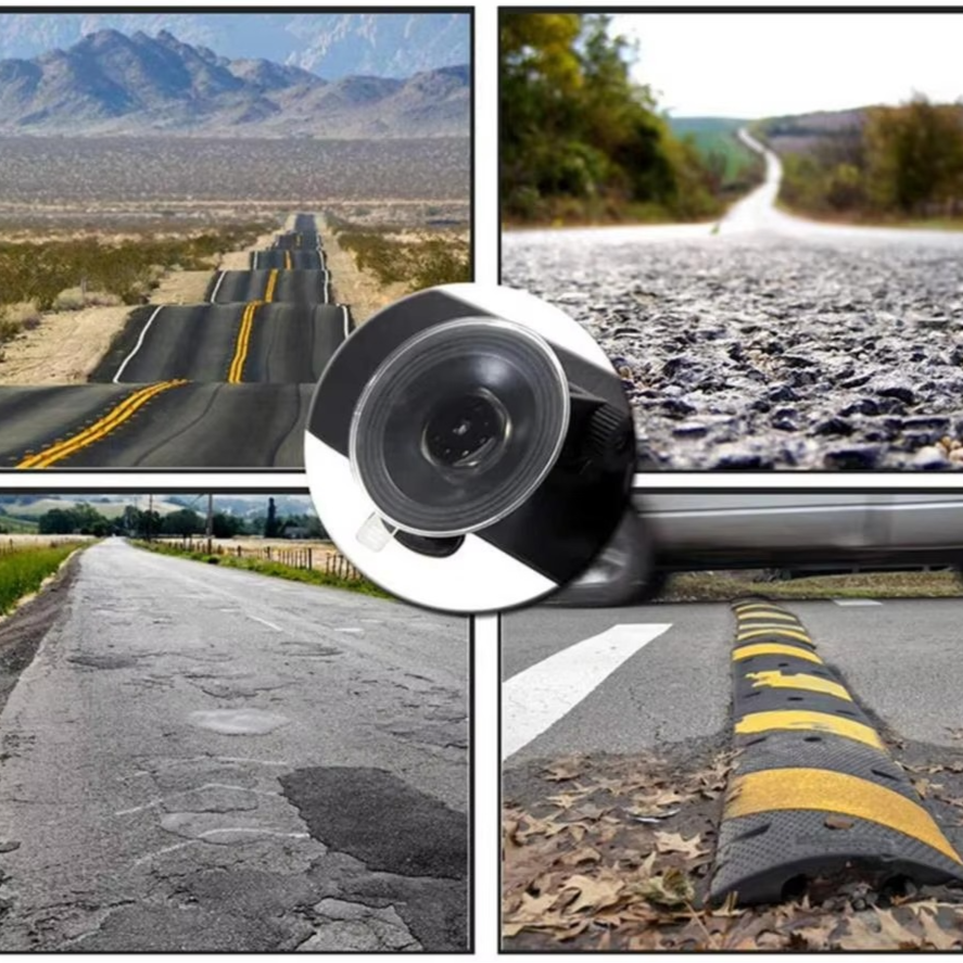 Norvo | Universal Høy-klarhet Læringsbakspeil med Sterk Sugekopp