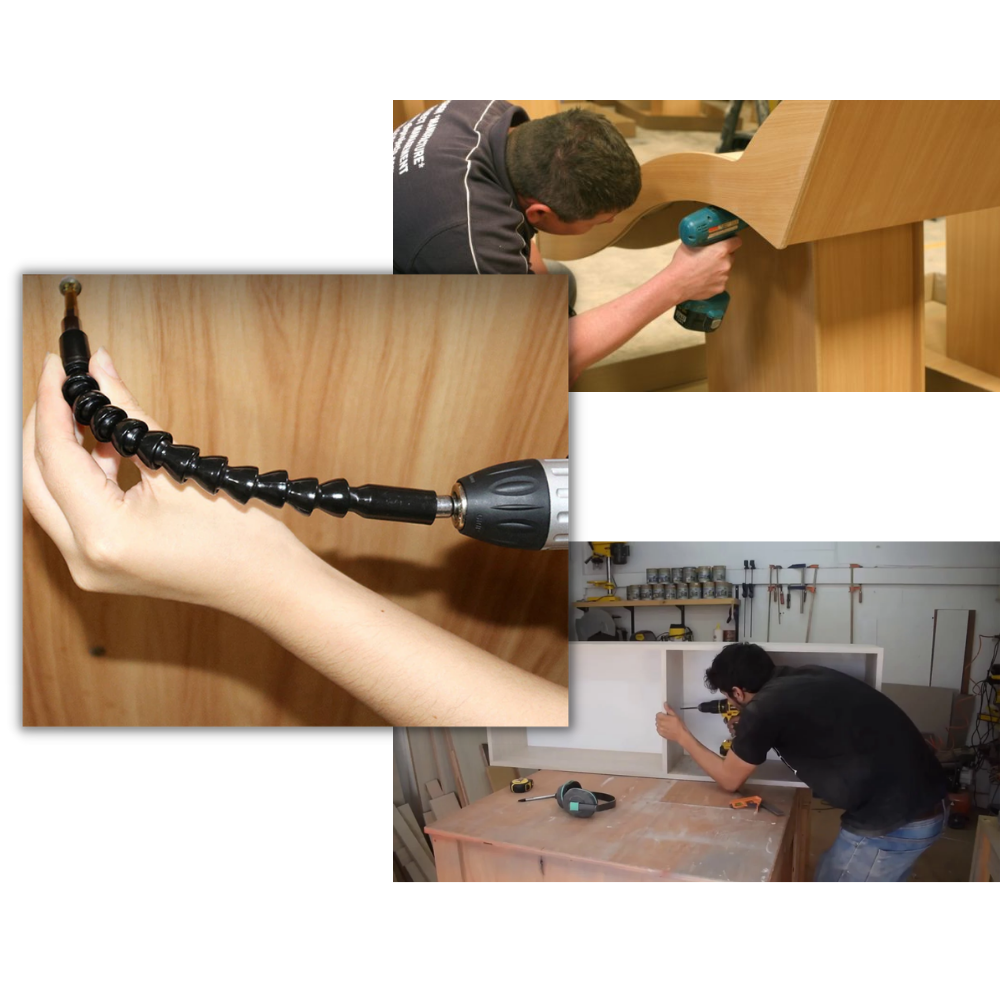 Fleksibel elektrisk boreholder
