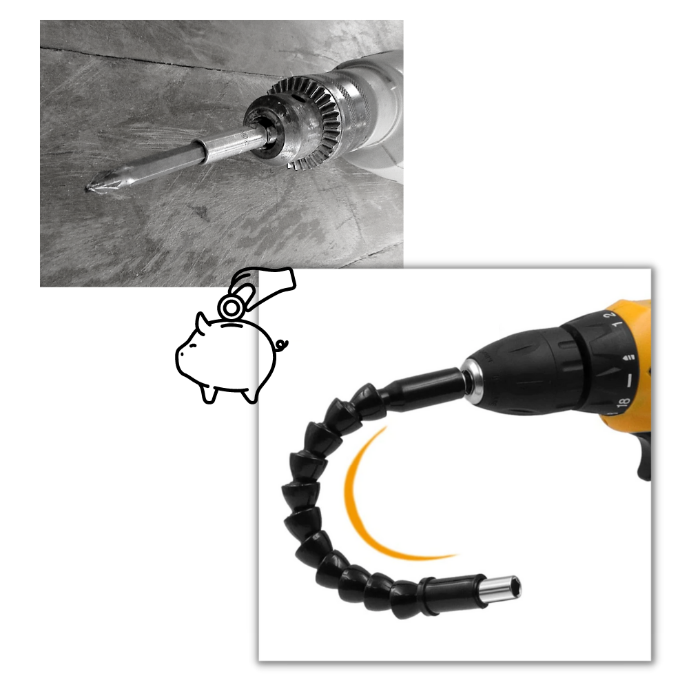 Fleksibel elektrisk boreholder