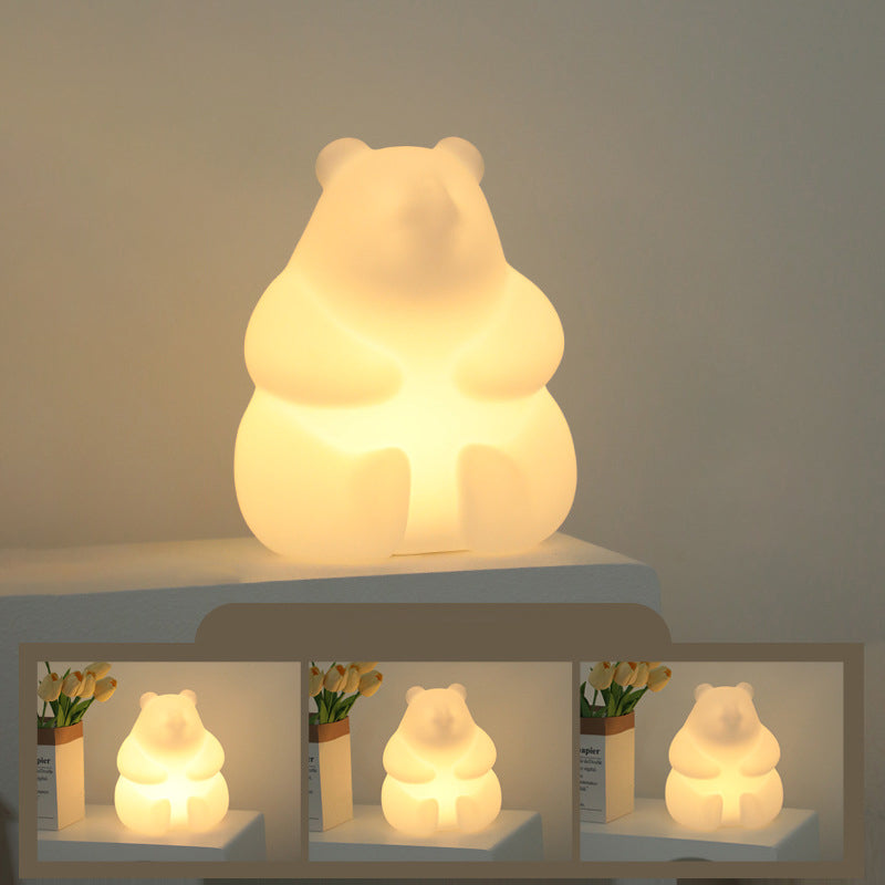 Norvo | Moderne Kreativ Bjørn PE LED Bordlampe for Stuen