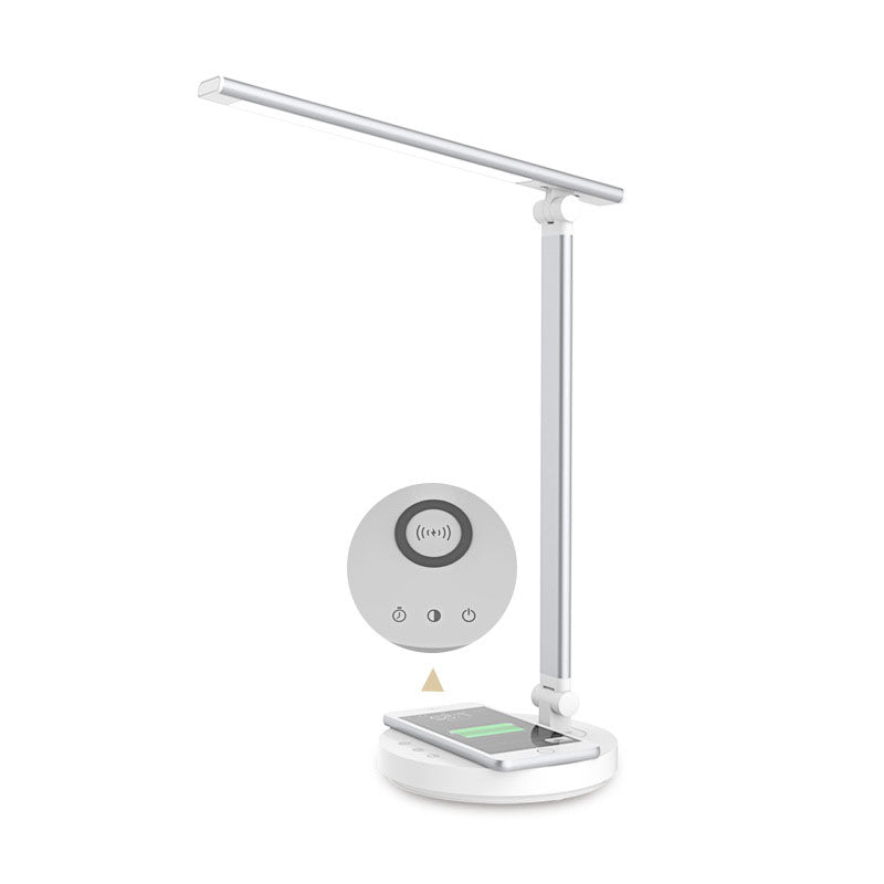 Norvo | Minimalistisk Intelligent Firkanthåndtak Sammenleggbart USB LED Skrivebordslampe