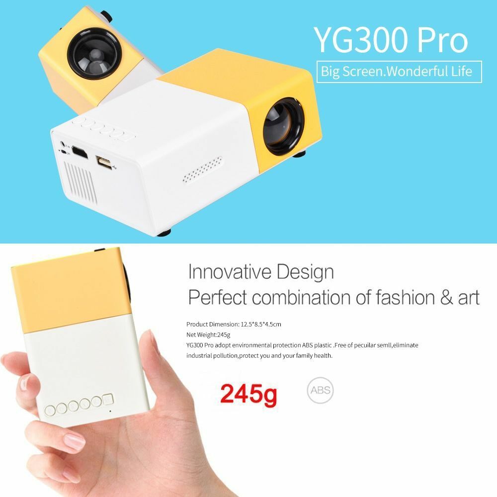 Norvo | LED Prosjektor Full HD 1080P