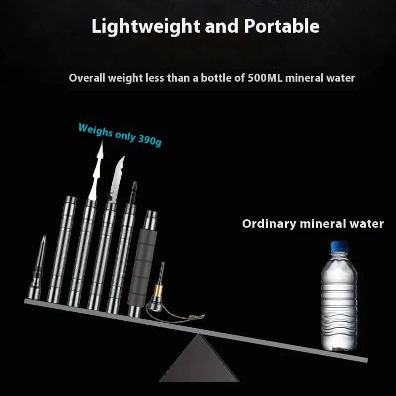 Norvo | Sammenleggbar Turstav med Inkludert Multiverktøy
