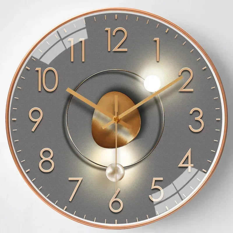 Norvo | SilentTime – Digital Veggklokke i Klassisk Stil