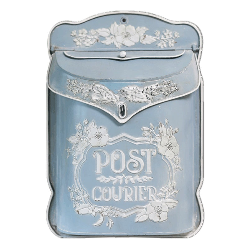 Vintage outdoor mailboxes