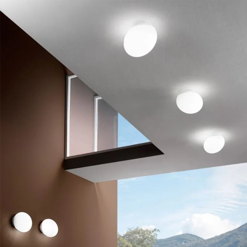 Norvo | VivaGlow – Elegant Hvit Taklampe for Moderne Interiører