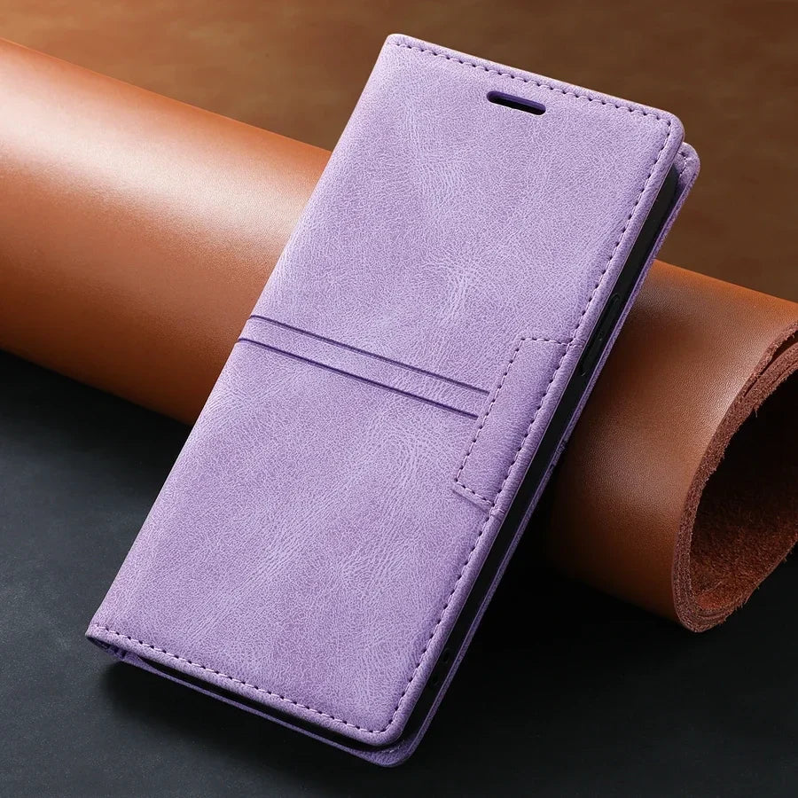 Norvo | Lær Wallet Case Flip Case - Google Pixel