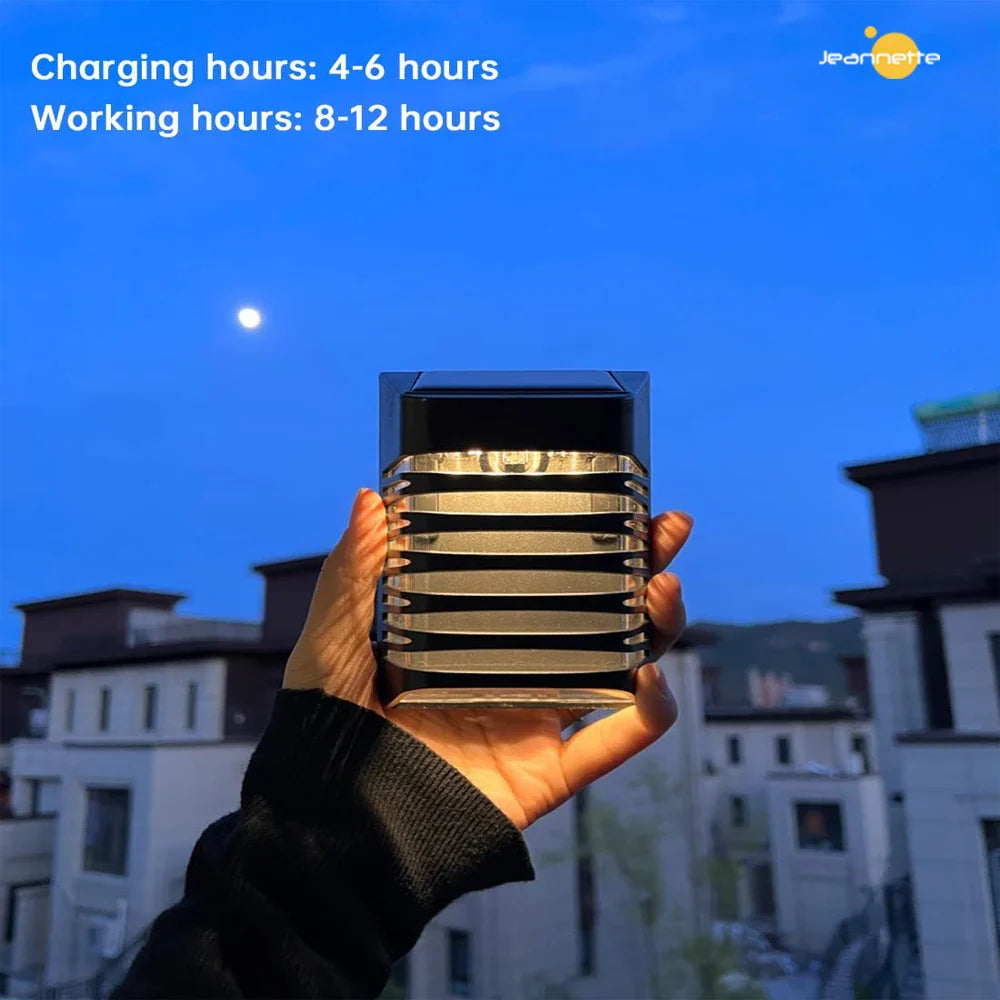Norvo | Solar LED Hagevegglys – Solcelledrevet utendørs belysning for terrasse og hage
