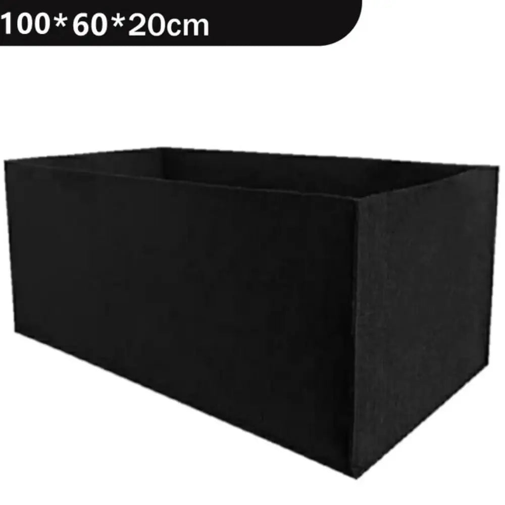 Norvo | Florabrix Plantepose | Rektangulær plantepose laget av ikke-vevet stoff | Med håndtak og drenering | For grønnsaker, blomster og urter