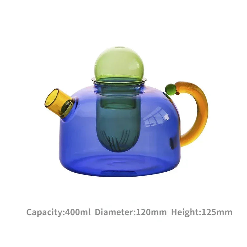 Norvo | Vintage Fargerik Glass Teapot
