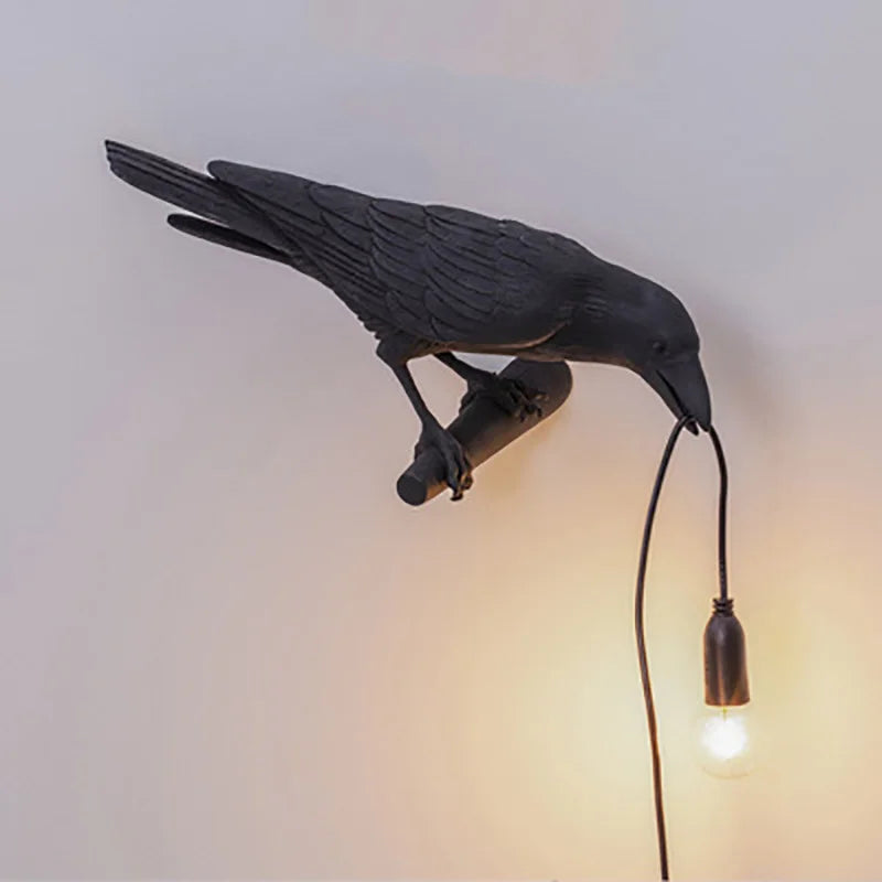 Norvo | Moderne Lucky Bird Bordlampe – Kreativ Resin Dyre Design for Soverom og Stue