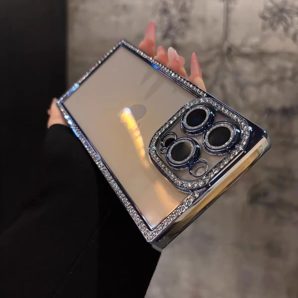 Norvo | Diamond Rhinestone Luxury iPhone-deksel