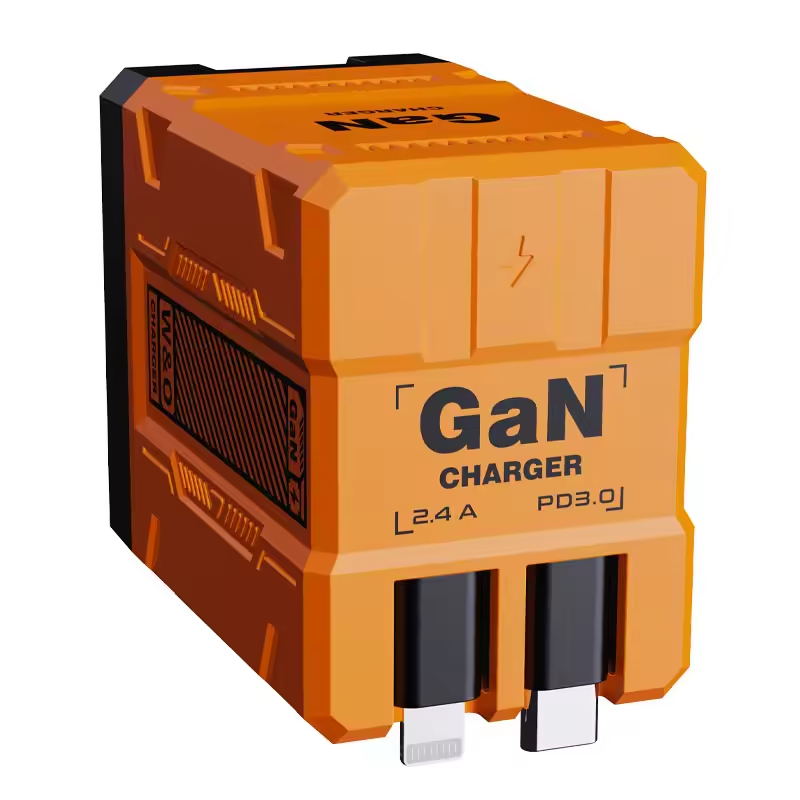 Norvo | Superrask GaN mobil lader med dobbelt USB-port