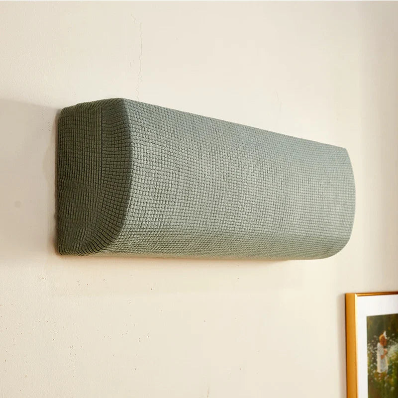 Norvo | Polar Fleece Klimaanlegg dekning: Veggmontert anti-støv beskyttelse, lett å rengjøre polyester AC dekning for husholdningsbruk