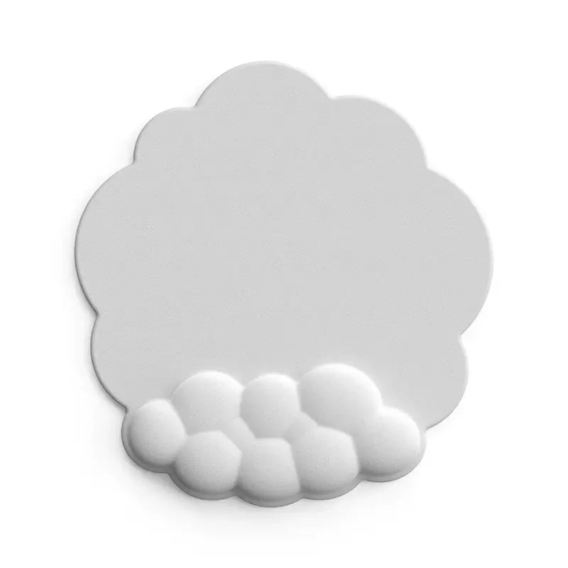 Norvo | Cloud Memory Foam Musmatte med Håndleddstøtte - Anti-Sklisikker Kontor- og Gaming Tastaturstøtte