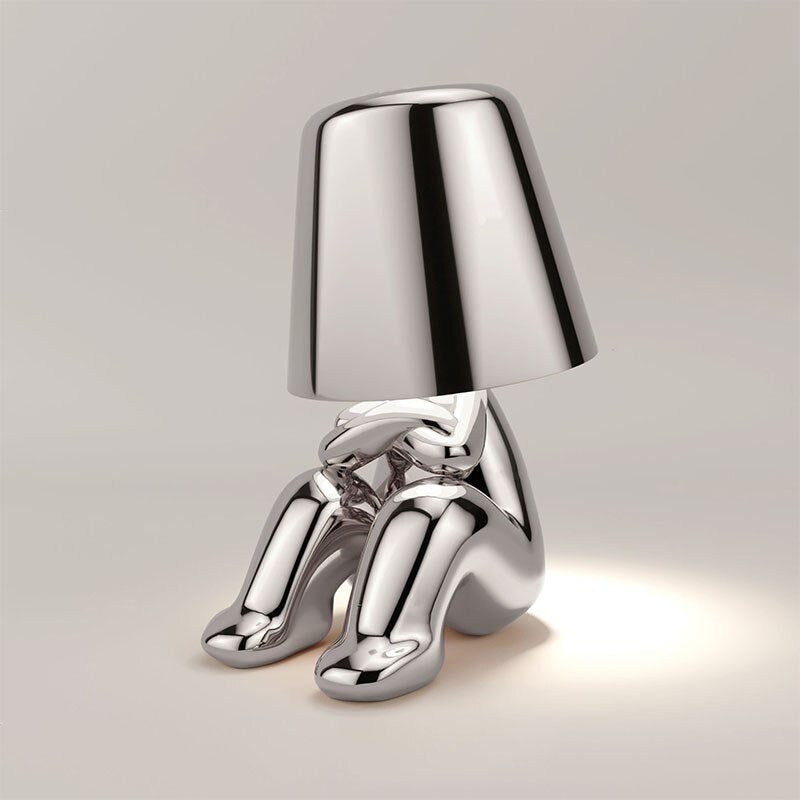 LightClass Bordlampe – Elegant, oppladbar sengebordlampe med berøringskontroll