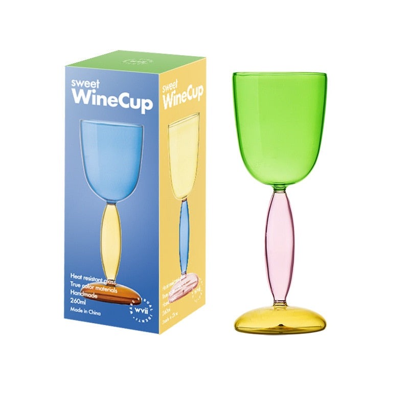 Norvo | Borosilicate 3-Farge Glass - Vin Glass