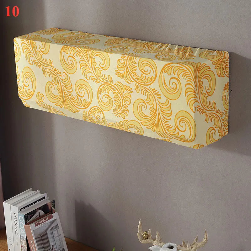 Norvo | Polar Fleece Klimaanlegg dekning: Veggmontert anti-støv beskyttelse, lett å rengjøre polyester AC dekning for husholdningsbruk