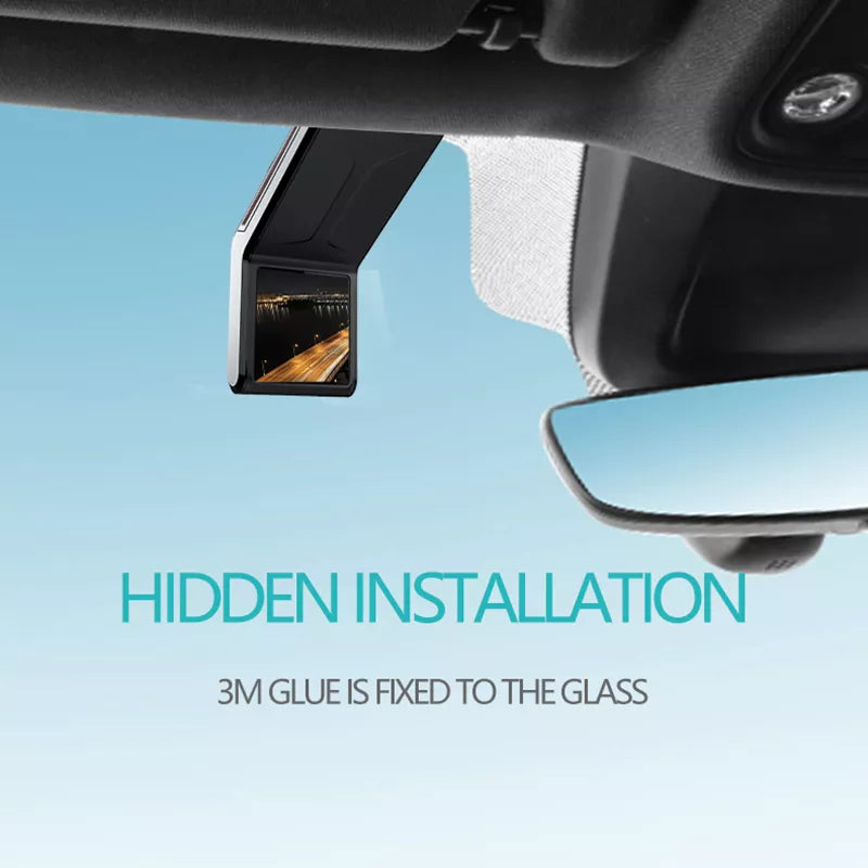 Norvo | 4K Dual Dash Cam Front og Bak – F1.8 Linse, Nattmodus & 24/7 Parkering Modus | DriveCam