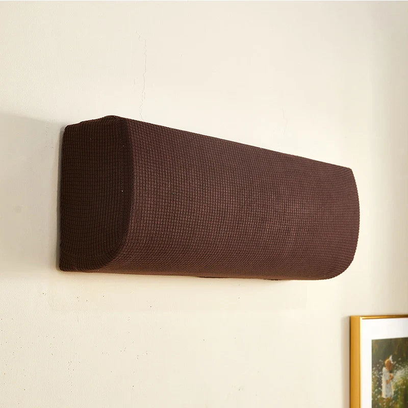 Norvo | Polar Fleece Klimaanlegg dekning: Veggmontert anti-støv beskyttelse, lett å rengjøre polyester AC dekning for husholdningsbruk