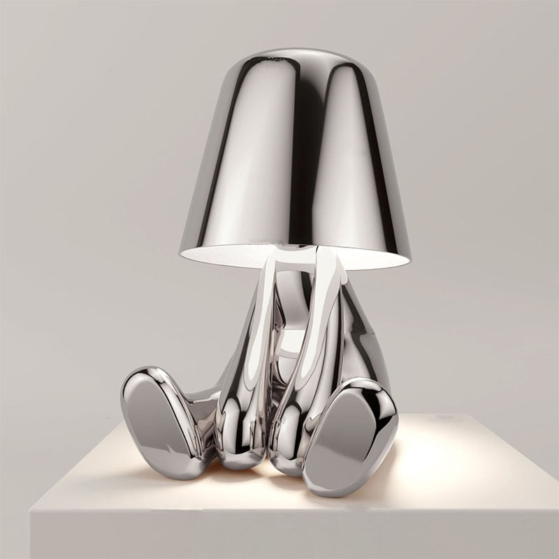 LightClass Bordlampe – Elegant, oppladbar sengebordlampe med berøringskontroll