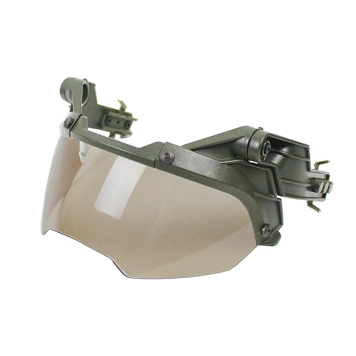 Norvo | Justerbar taktisk hjelm med avtagbare antidugg briller