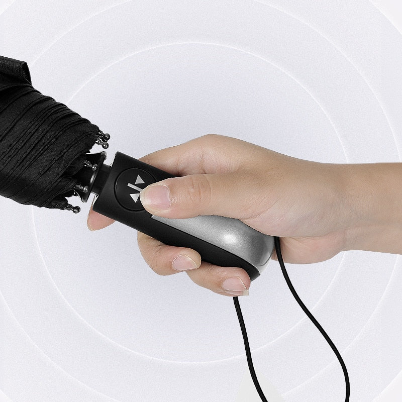 Norvo | Vindbeskyttende Anti-UV Automatisk Elegant Paraply