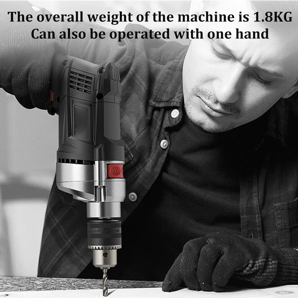 Norvo | 780W Elektrisk Hammer & Boremaskin med Variabel Hastighet – DrillForce