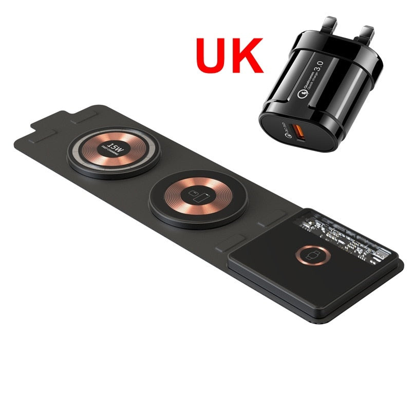 Norvo | Magnetisk Falt Usynlig Kraft Trådløs Lader