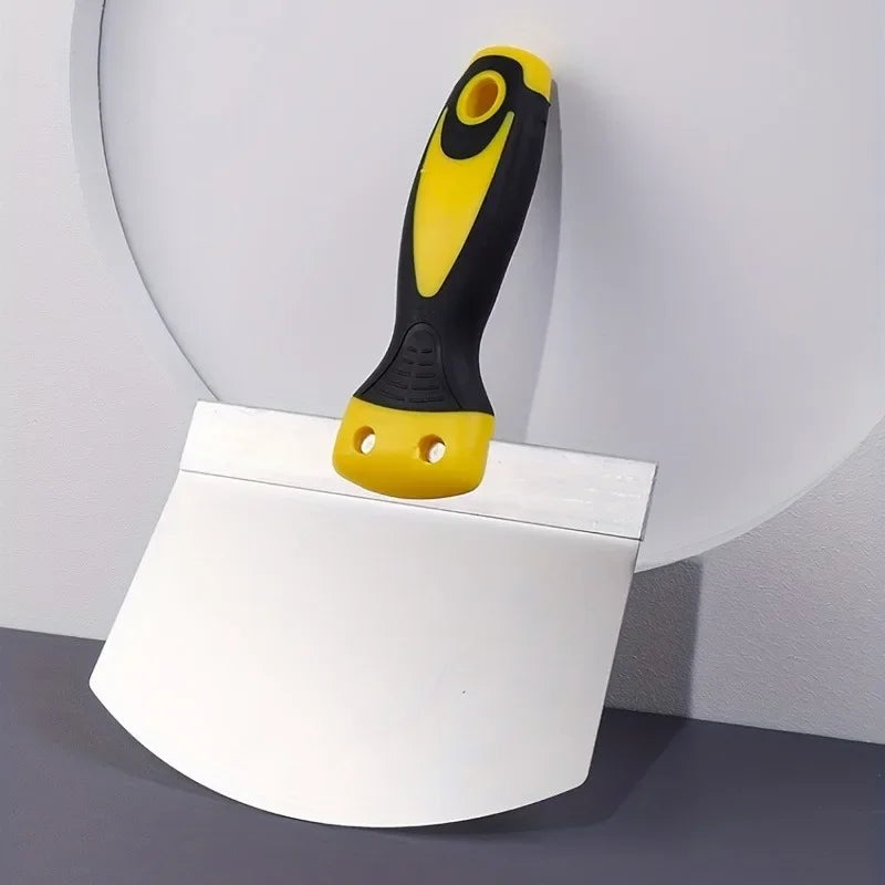 Norvo | ProFlexa Rustfritt Stål Spatel med Gummihåndtak | Rustfritt & Fleksibelt | For Maling, Puss & DIY Prosjekter