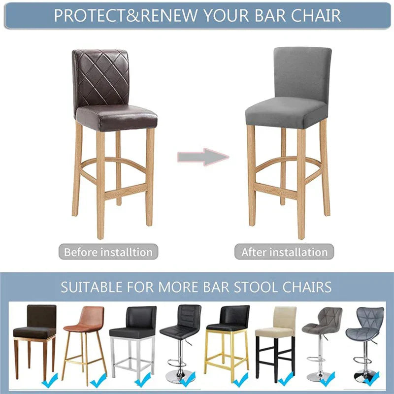 Norvo Bar Stool Stretch Cover