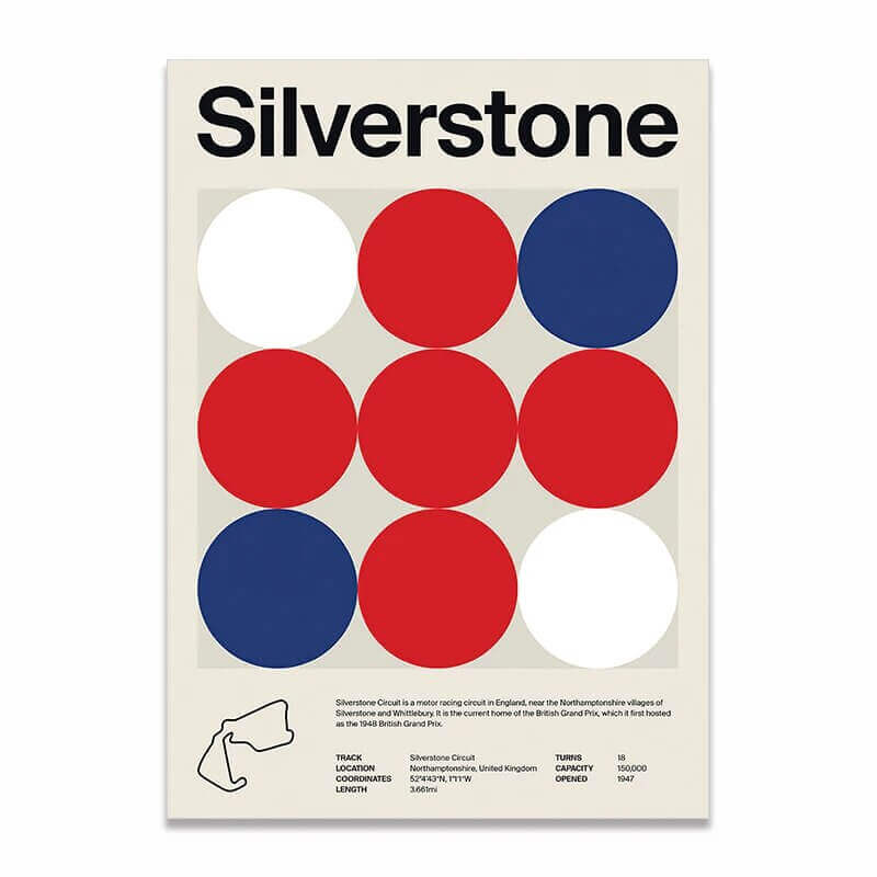 Premium plakat på lerret Kreativ Bauhaus