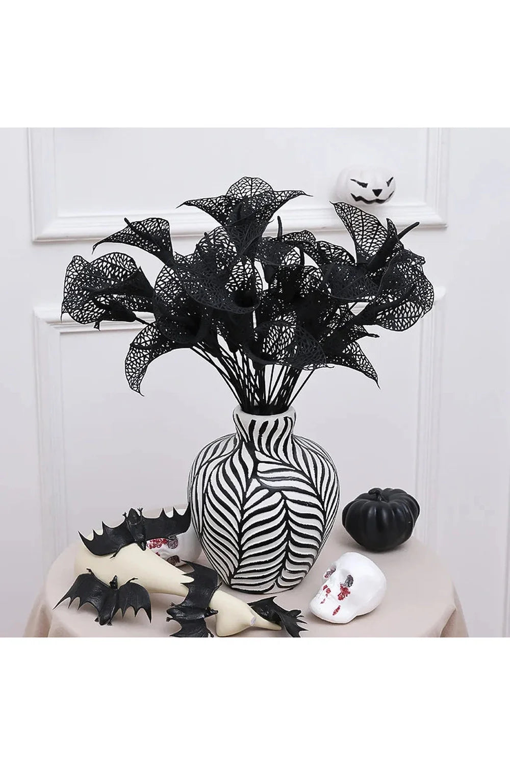 Midnatt Halloween Kunstige blomster