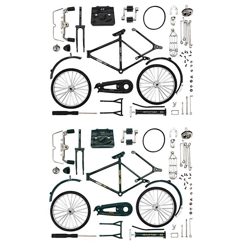 Norvo | Bike Craft - Metall Sykkel Modell Byggesett
