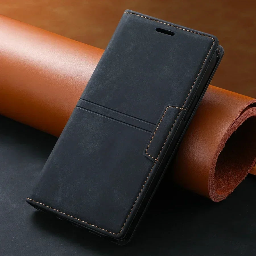 Norvo | Lær Wallet Case Flip Case - Google Pixel