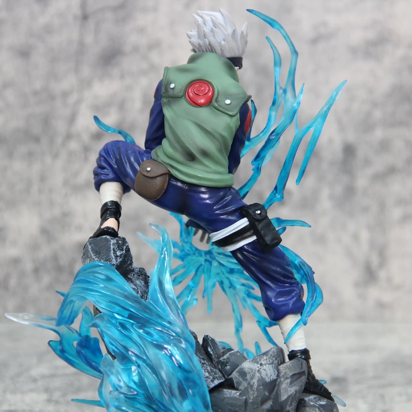 Detaljert PVC Naruto Figur - Kakashi Hatake Modelldukke for Anime Samlere, Gaver og Hjemmedekorasjon 24cm (9.4 tommer)