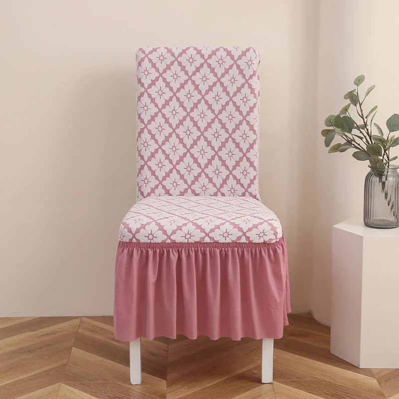 LuxRuffle | Elastisk stoltrekk med volang
