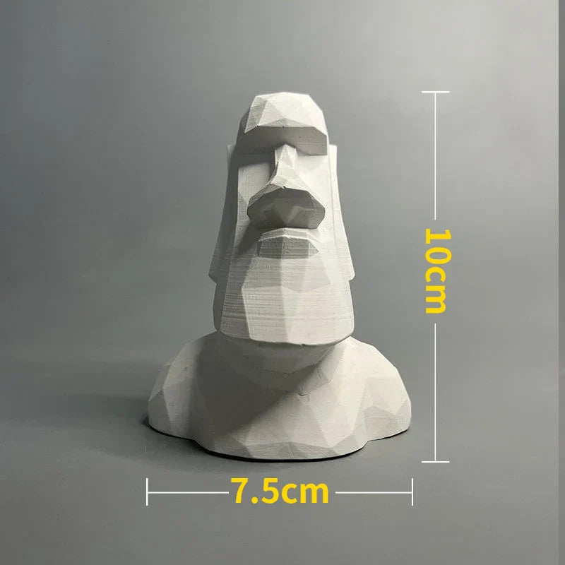 Norvo | Nordisk INS Stil Karakter Gips Statue DIY Malt Skisse Fotografi Rekvisitter Bord Dekorasjoner Hjem Kunst Gips Dekorasjon