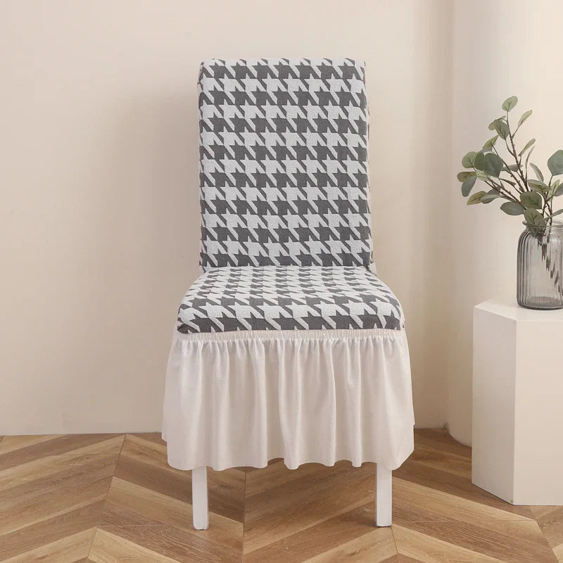 LuxRuffle | Elastisk stoltrekk med volang