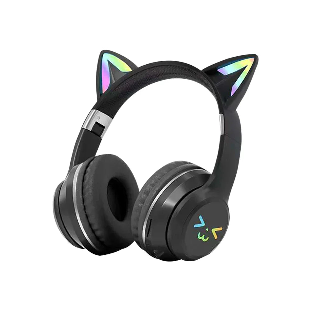 Norvo | Øre RGB Sammenleggbare Bluetooth Hodetelefoner