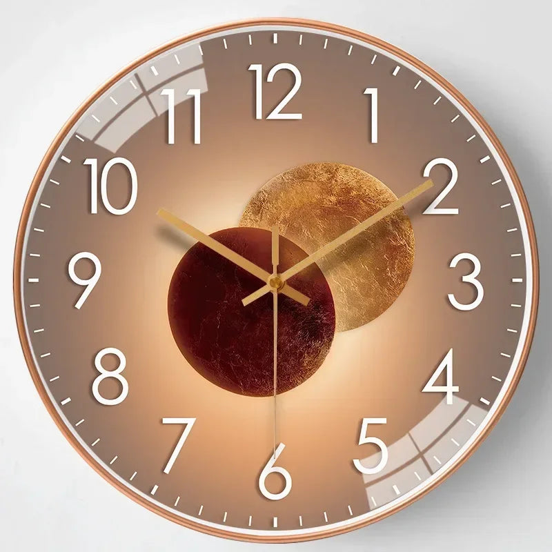 Norvo | SilentTime – Digital Veggklokke i Klassisk Stil