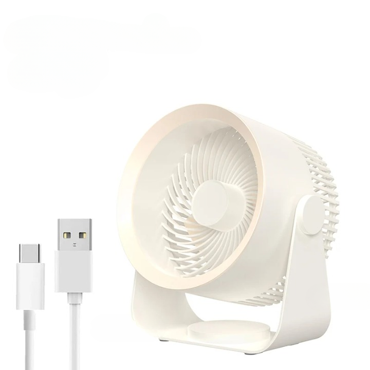 Norvo | Multifunksjonell Elektrisk Vifte Sirkulator med 4000mAh Batteri – AirFlex