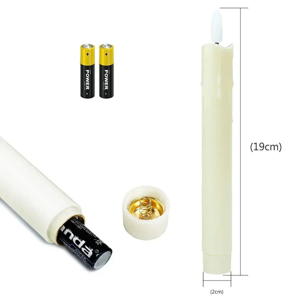 Norvo | Taperflame – Flammeløse 3D LED Lys